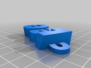 meu personalizados iamburny de texto do nome chaveiro, pingente organização personalizado 3d print model - Mito3D