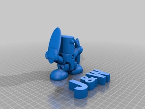 jack's robot 3d printing 3d print model - Mito3D