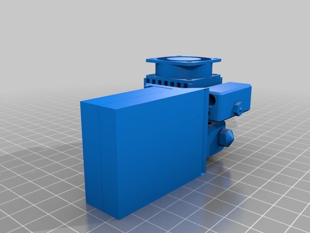 el ventilador de la instalación 3D print model - Mito3D