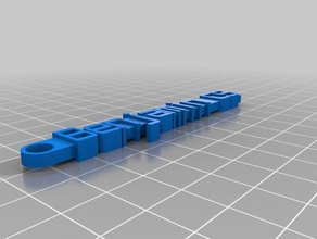 benjamin organization customized 3d print model - Mito3D