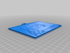 mara-lithopane 2d art customized 3d print model - Mito3D