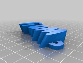 wendy de l'organisation personnalisé 3d print model - Mito3D