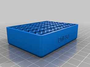 cnc drill toolbox holders boxes 3d print model - Mito3D
