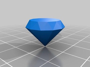mon personnalisés diamant customizer personnalisé 3d print model - Mito3D