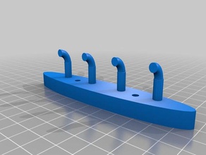 kitchen keyrack organization 3d print model - Mito3D