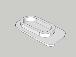 honda cb cut frame end cap automotive motorcycle lens 3d print model - Mito3D