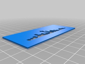 horizonte de seattle estêncil ferramentas arte personalizado 3d print model - Mito3D