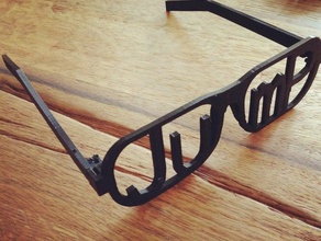 jump glasses customized 3d print model - Mito3D