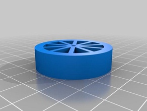 my customized spoked wheel 2 vehicles 3d print model - Mito3D