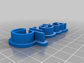 greta text-Speicher Skulpturen kundengebundene 3d print model - Mito3D