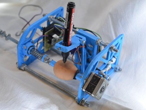 spherebot makine araçları arduino sahip TIFF eggbot Mekatronik openscad 3d print model - Mito3D