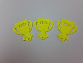 ied key chain trophies keychains keychain pltw poe trophy 3d print model - Mito3D