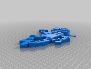 il mio tallone clic robot keychain i portachiavi su misura 3d print model - Mito3D