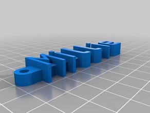 minha mensagem personalizada chaveiro mb organização personalizado 3d print model - Mito3D