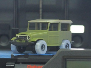 fj40 Stoßstange add-on-kit Fahrzeuge - Stoßstangen fj cruiser Modell-Auto toyota f 3d print model - Mito3D