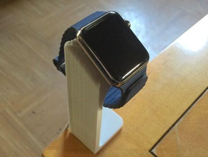 con parametri di apple watch stand accessori 3d print model - Mito3D