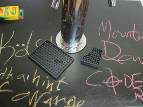 kegerator drip tray kitchen dining beer 3d print model - Mito3D