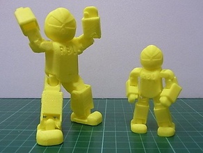rbl robot modelo de robots el 3d print model - Mito3D