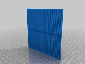 16 dent 4x4 pollici heddle rigido inserire strumenti di disegno 3d print model - Mito3D
