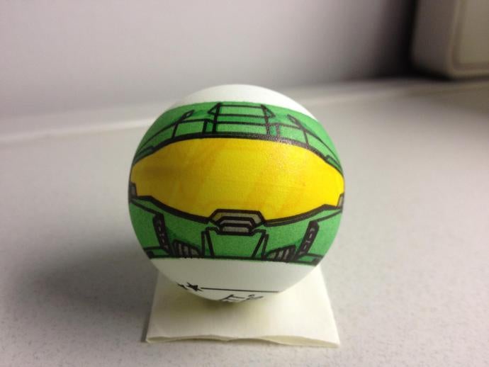 eggbot master chief other halo spherebot xbox 3D print model - Mito3D