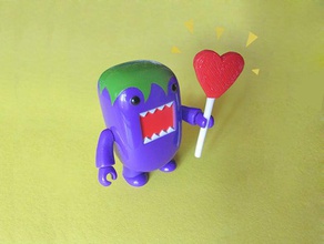 lollipop domo toy & game accessories 3d print model - Mito3D