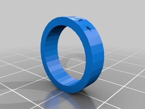 vixx fan ring 3d printing fandom kpop starlight 3d print model - Mito3D