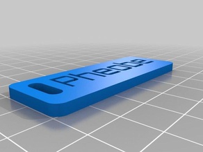 phoebe-tag - Organisation kundengebundene 3d print model - Mito3D