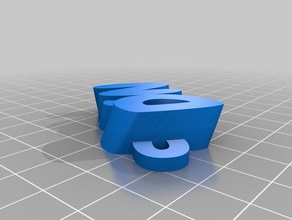 dan un trousseau de clés l'organisation personnalisé 3d print model - Mito3D