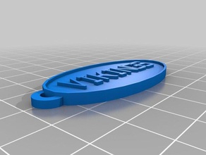 Wikinger Schlüsselanhänger 4 kundengebundene 3d print model - Mito3D