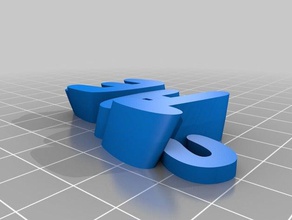 mi personalizados iamburny del texto - nombre llavero mando tae organización personalizado 3d print model - Mito3D