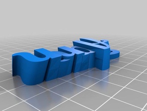 name keyring keyfob - aaron Organisation kundengebundene 3d print model - Mito3D