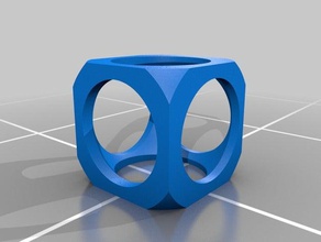 meine winzige Würfel schneiden Mathe-Kunst 3d-Drucker autocad cube cubo cura diego diegoscalamob gadget Spiel math mesh Skalare scultura Stil winzig utility uty 3d print model - Mito3D