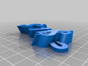 sales key ring organization customized 3d print model - Mito3D