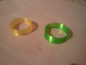calibration ring thin wall 3d printing tests 3d print model - Mito3D
