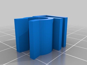 clip do cabo partes 3d print model - Mito3D