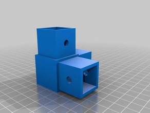 perfil 3 maneiras 30x30 A impressão 3d 3d print model - Mito3D
