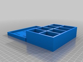 donation box organization customized 3d print model - Mito3D