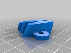 my customized iamburny's text - hj keyfob organization 3d print model - Mito3D