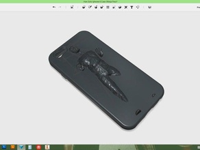 han solo carbonate iphone 6 case ninja flex mobile phone flexible semi star wars 3d print model - Mito3D