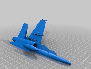jet L'impression 3d 3d print model - Mito3D