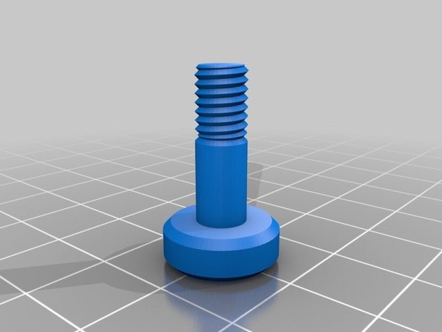 my customized nut job bolt washer threaded rod factory parts 3D print model - Mito3D