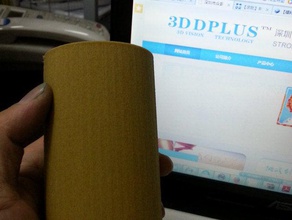 cilindro pla de madera stronghero La impresión en 3d las pruebas 3d print model - Mito3D