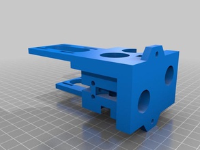 mendel dual-extruder 3d Drucker Extruder dual-material Gang reprap support-Strukturen wade 3d print model - Mito3D