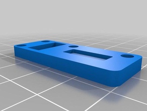 endstop holder spacer 3d printer parts mechanical 3d print model - Mito3D