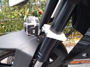 gopro supporto per moto sport & fitness all'aperto 3d print model - Mito3D