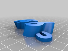 llavero susy organizzazione su misura 3d print model - Mito3D