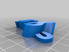 llavero susi organization customized 3d print model - Mito3D