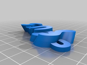 spurs twist organization customized 3d print model - Mito3D