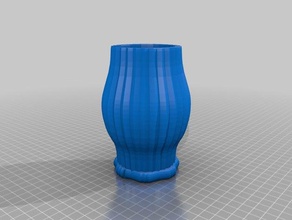 hurricane lamp -3 pieces 3d printing lampshade light 3d print model - Mito3D