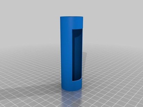 parametrische Zylinder Rohr viewport hobby customizer parametric tube 3d print model - Mito3D